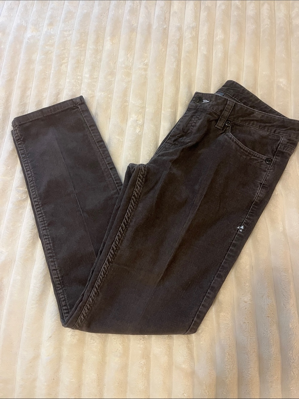 Stio Women's Dark Grey Skinny Corduroy Pants